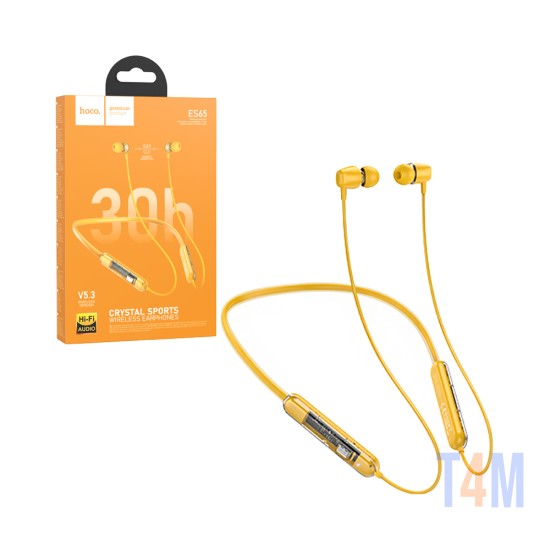 Hoco True Wireless Earbuds ES65 Scout Bluetooth Yellow